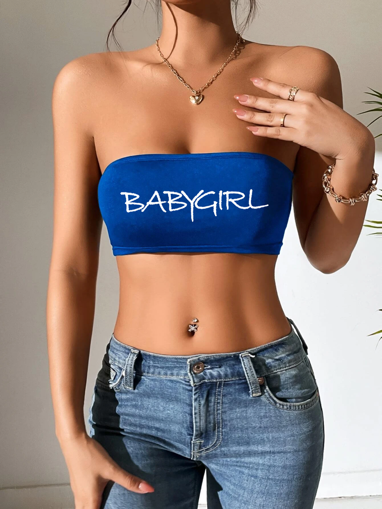 Crop Tube Top (4 Different Graphic Choices)